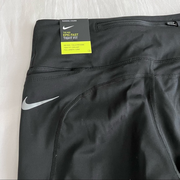 Nike Women's Epic Fast Tight Legging Sz M Price Firm - Picture 4 of 13
